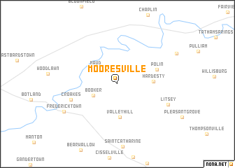 map of Mooresville