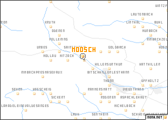 map of Moosch