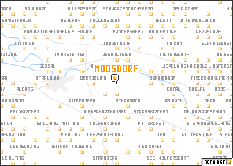 map of Moosdorf