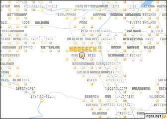 map of Mooseck