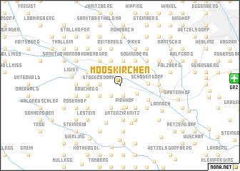 map of Mooskirchen