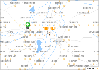 map of Mopala