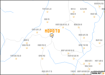 map of Mopoto