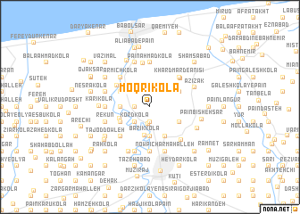 map of Moqrī Kolā