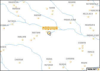 map of Moquiua