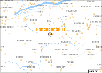 map of Mora Bānda Kili