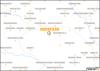 map of Morafena