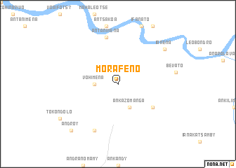 map of Morafeno