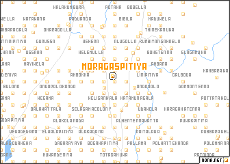 map of Moragaspitiya