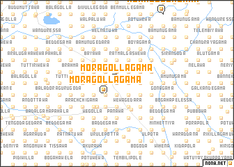 map of Moragollagama