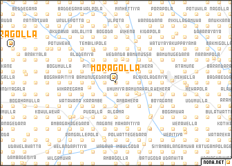 map of Moragolla