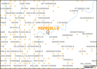 map of Moragolla