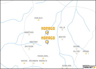 map of Morago