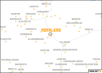 map of Moraleño