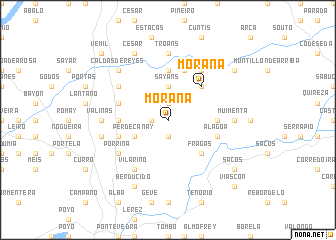 map of Moraña
