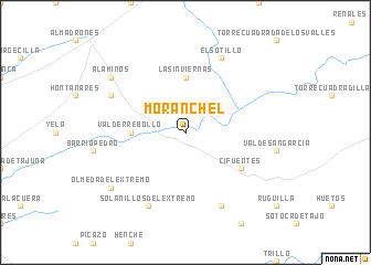 map of Moranchel