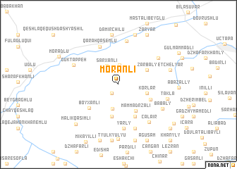 map of Moranlı