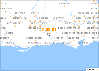 map of Morant