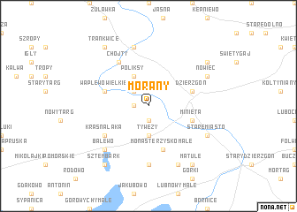 map of Morany