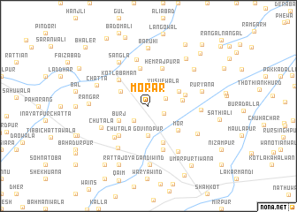 map of Morār