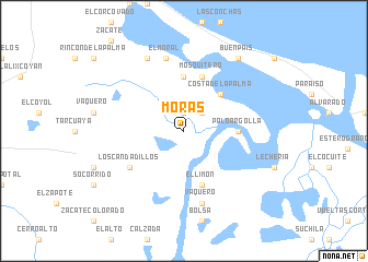 map of Moras