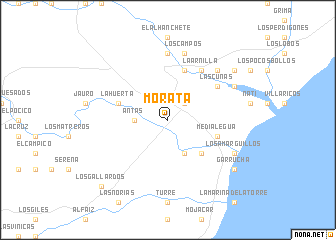 map of Morata