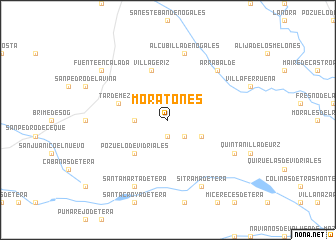 map of Moratones