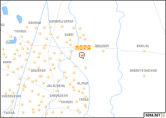 map of Mora