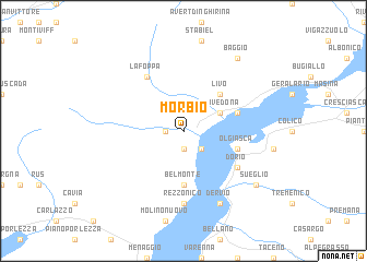 map of Morbio