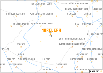 map of Morcuera