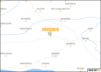 map of Mordovo