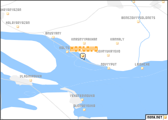 map of Mordovo