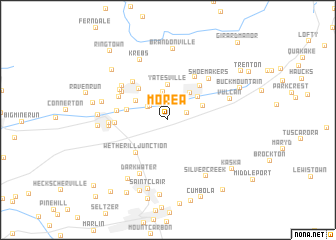 map of Morea