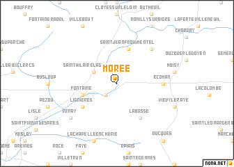 map of Morée