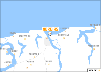 map of Moréias