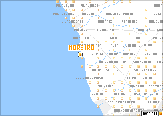 map of Moreiro