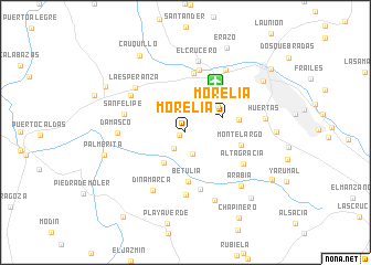 map of Morelia