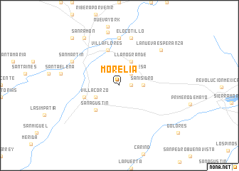 map of Morelia
