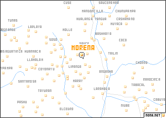 map of Morena