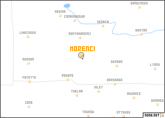 map of Morenci