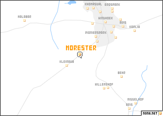 map of Môrester