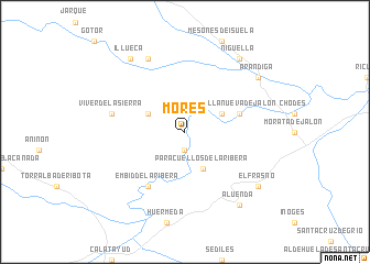 map of Morés