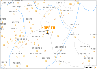 map of Moreta
