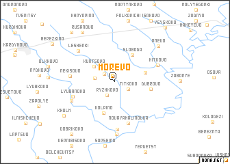 map of Morëvo