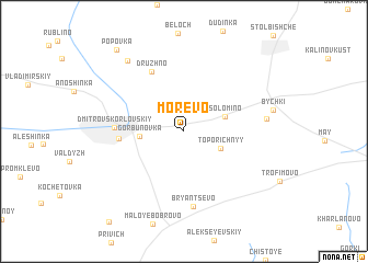 map of Morëvo