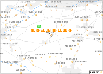 map of Mörfelden-Walldorf