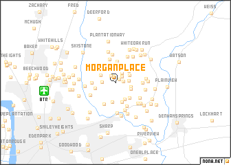 map of Morgan Place