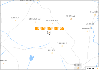 map of Morgan Springs