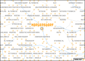 map of Morgensdorf