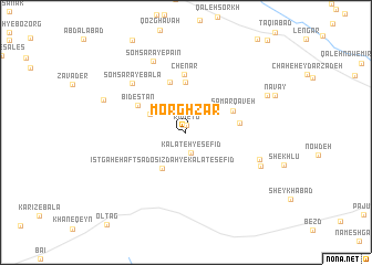 map of Morghzār